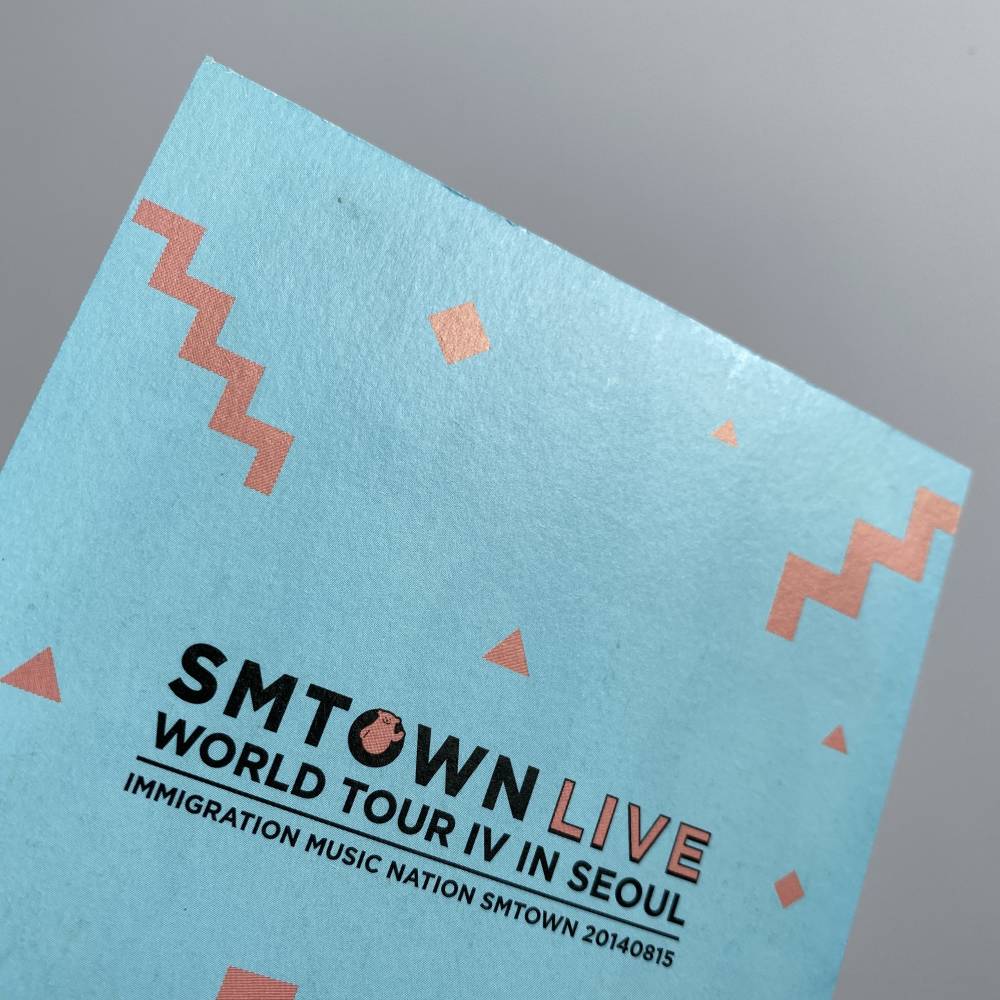 SNSD SMTOWN LIVE TOUR IV IN SEOUL OFFICIAL CONCERT POSTCARD